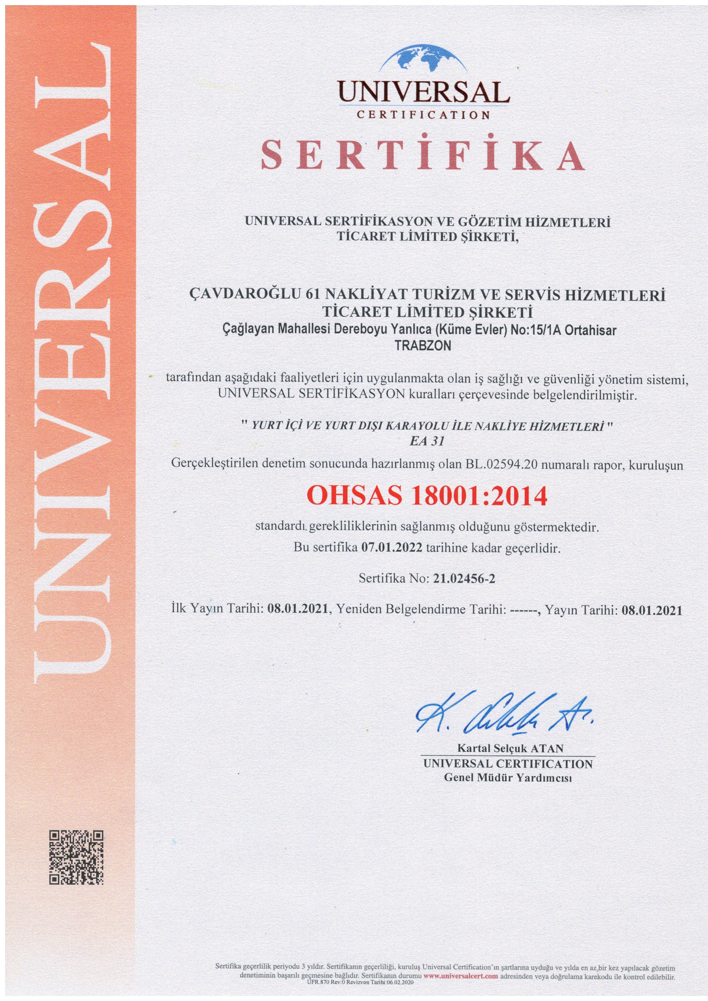 OHSAS 18001